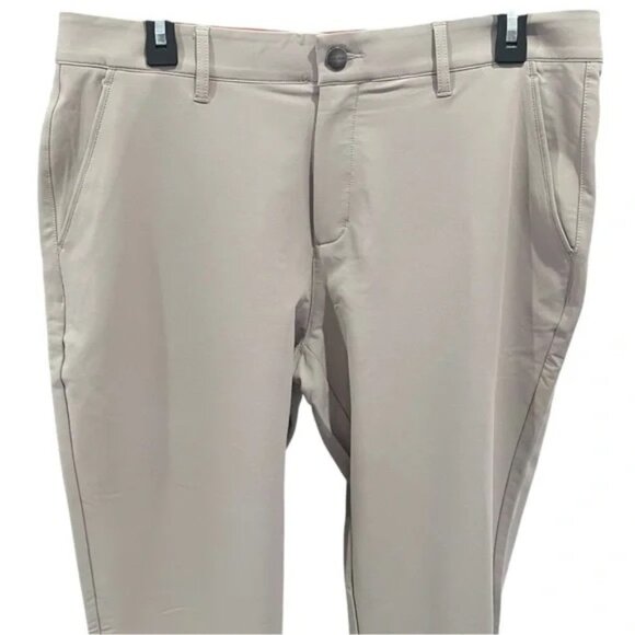 Macade Golf Lou Ash Brown Regular Trousers 34x32 - Picture 3 of 7